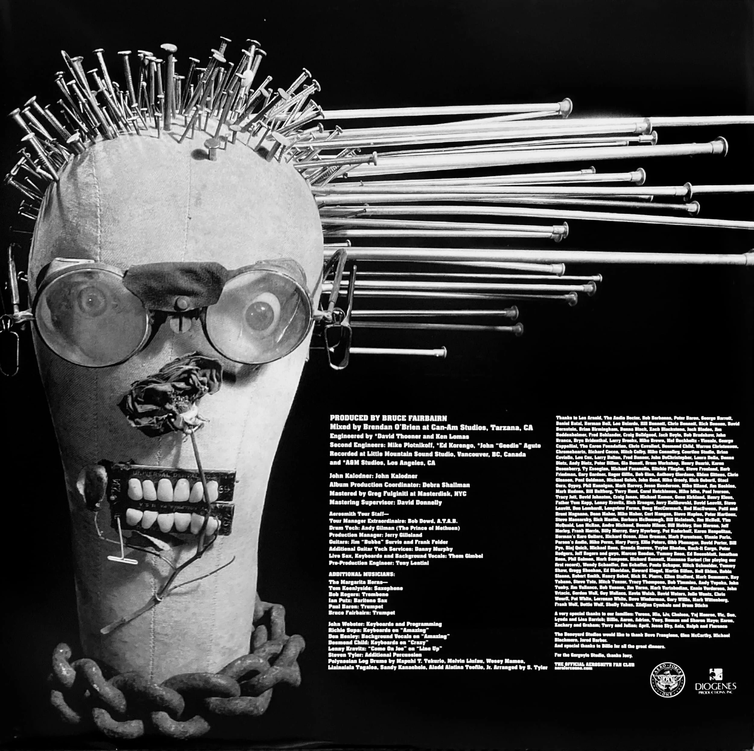 AEROSMITH GET A GRIP WORLD TOURポロシャツ希少レア AEROSMITH GET A